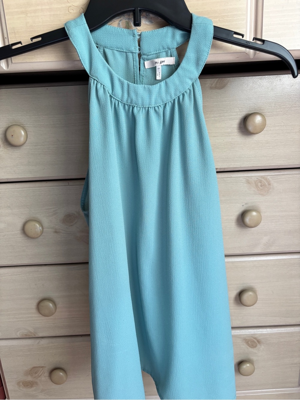 Francesca's Collections Light Blue Halter Camisole